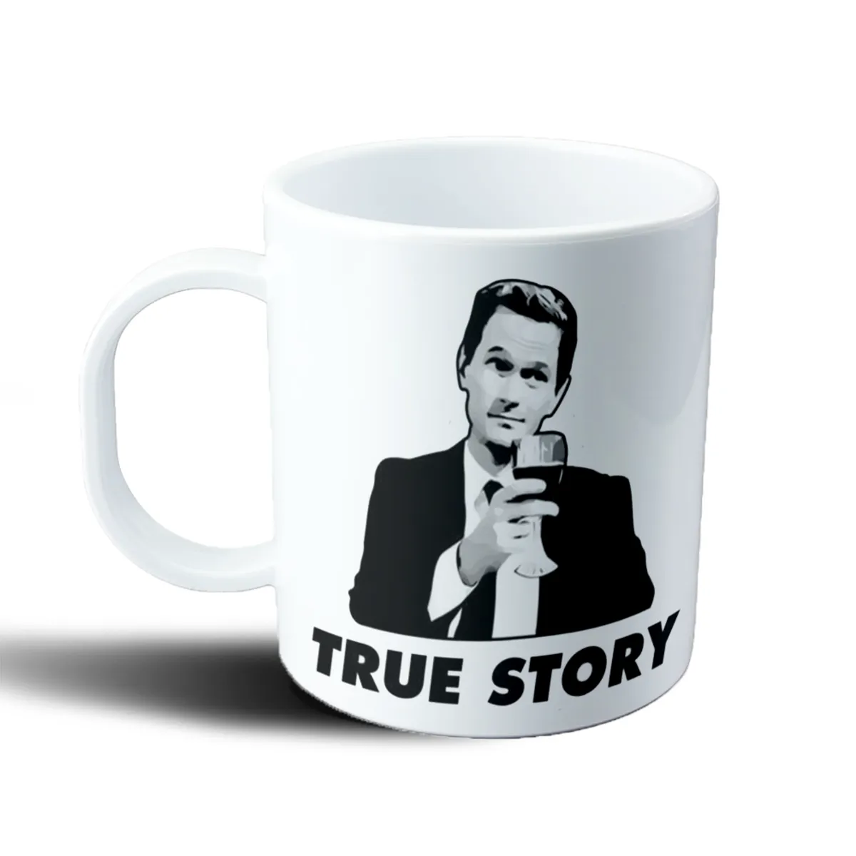 Taza de Plástico How I Met Your Mother Barney Stinson True Story - vista 2