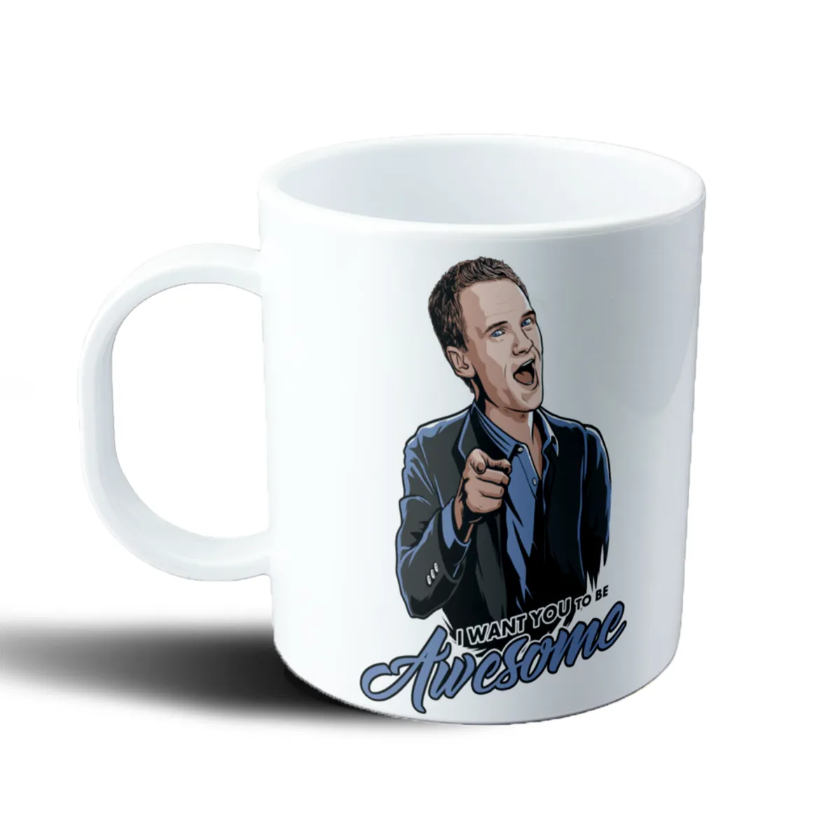 Taza de Plástico How I Met Your Mother Barney Stinson I Want You To Be Awesome - vista 2