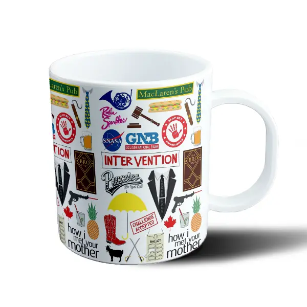 Taza de Plástico How I Met Your Mother Objetos Icónicos