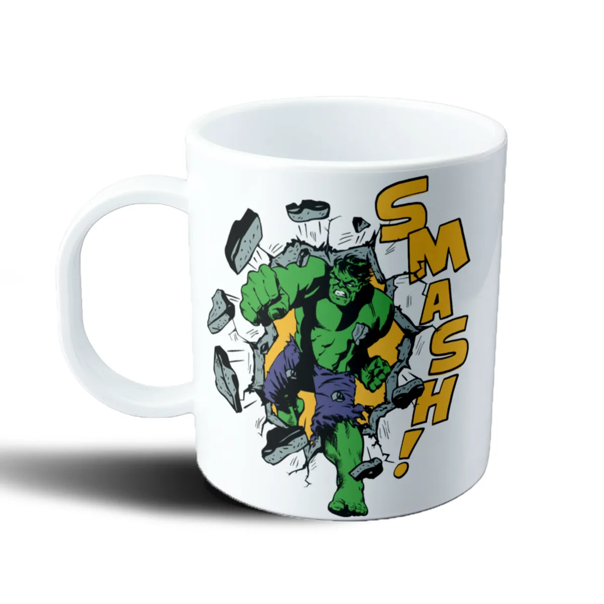 Taza de Plástico Hulk Smash Vintage Comic - vista 2