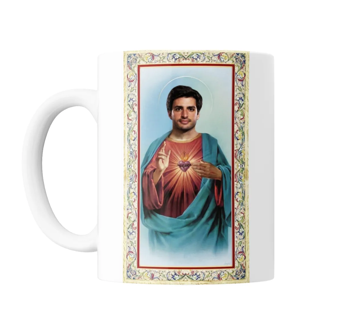Taza de Cerámica Carlos Sainz Sagrado Corazón - vista 2