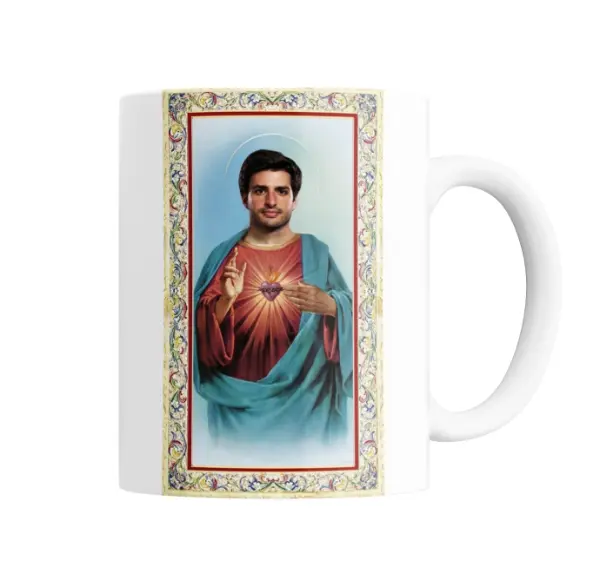 Taza de Cerámica Carlos Sainz Sagrado Corazón