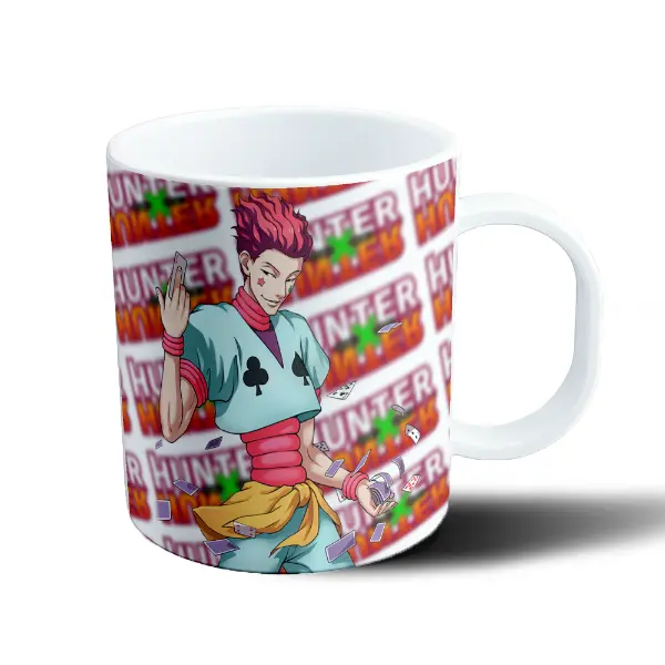 Taza de Plástico Hunter x Hunter Hisoka Cartas