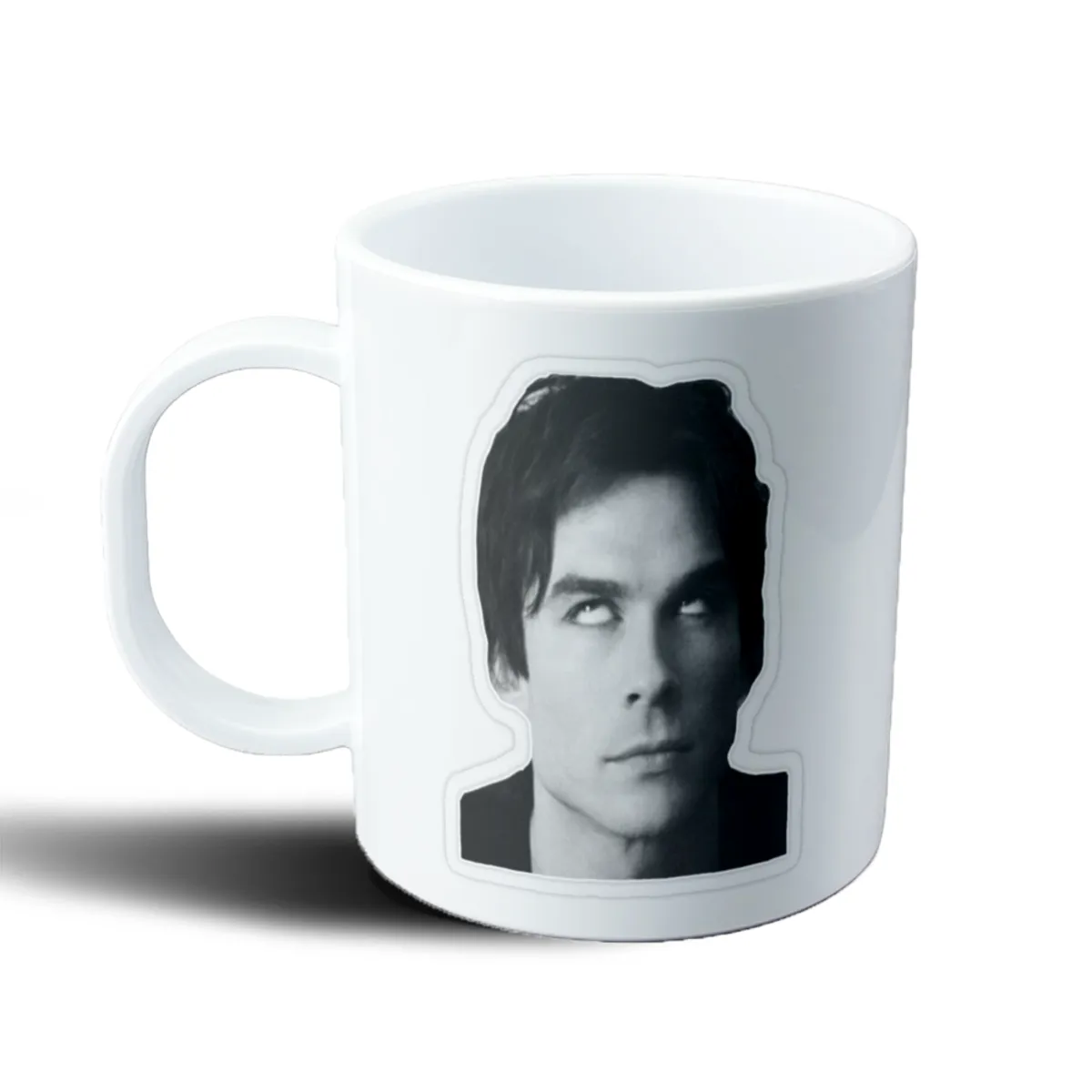 Taza de Plástico Ian Somerhalder Mirada Lateral - vista 2