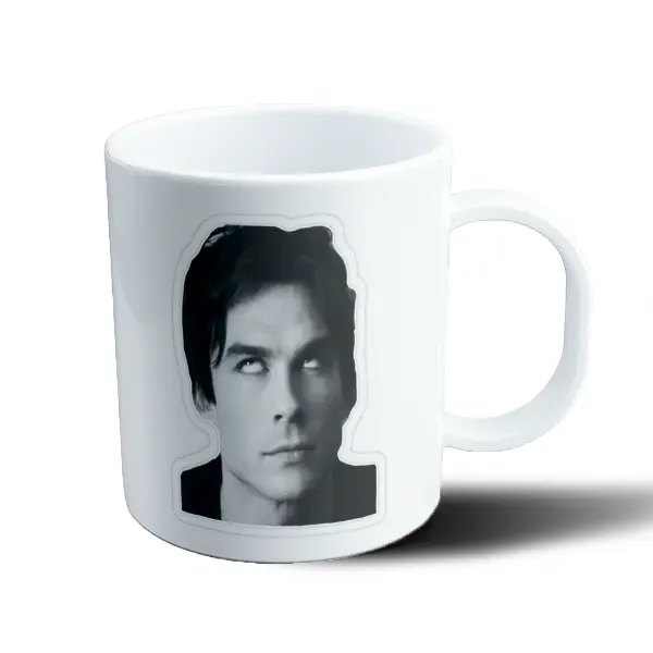 Taza de Plástico Ian Somerhalder Mirada Lateral