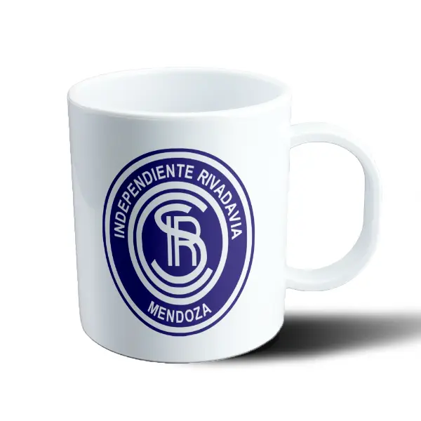 Taza de Plástico Independiente Rivadavia Mendoza Escudo