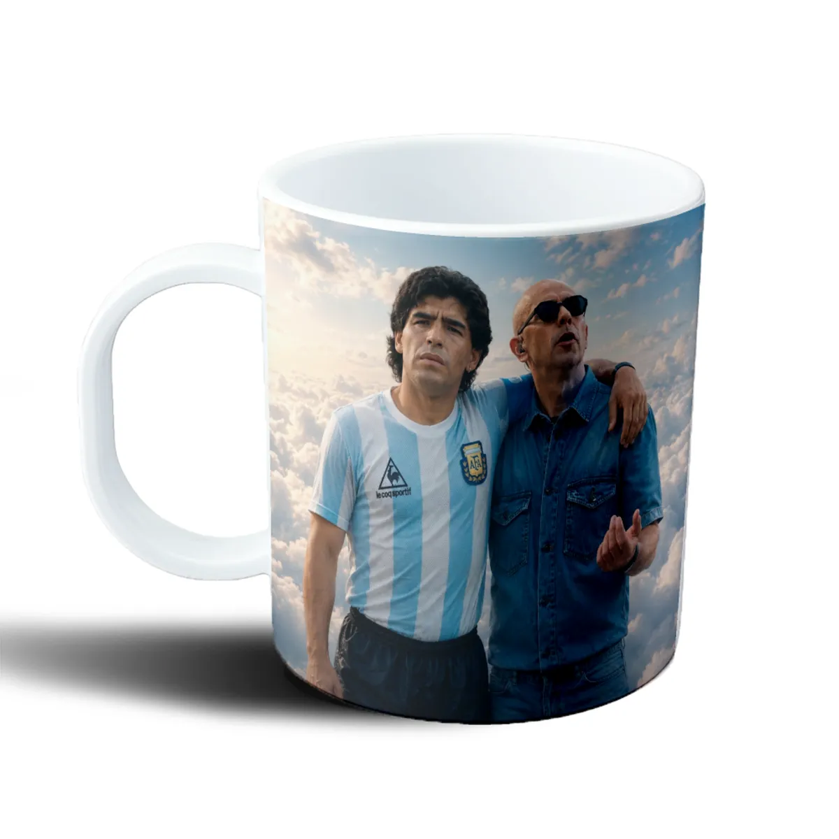 Taza de Plástico Indio Solari Homenaje a Maradona - vista 2