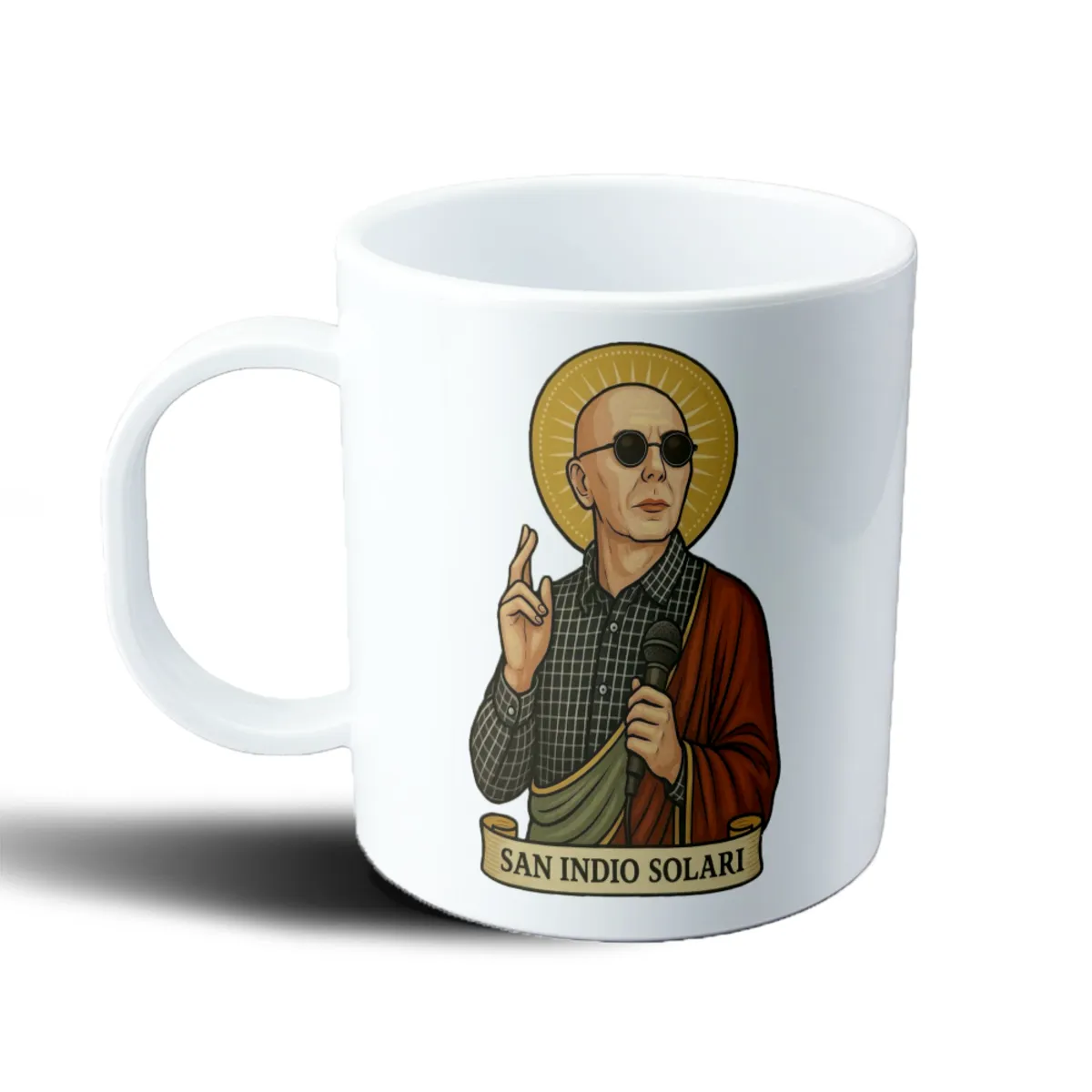 Taza de Plástico Indio Solari San Indio Solari Estampita - vista 2