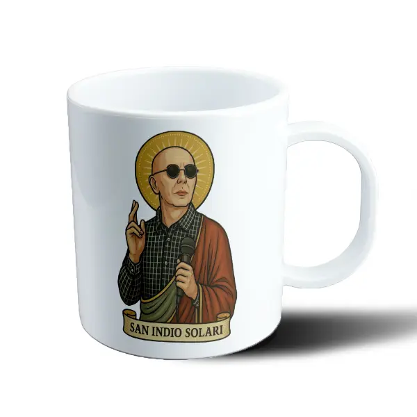 Taza de Plástico Indio Solari San Indio Solari Estampita