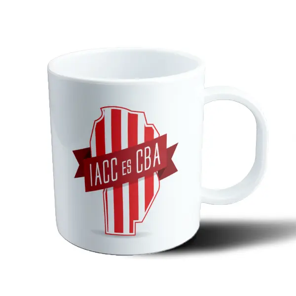 Taza de Plástico Instituto IACC es CBA