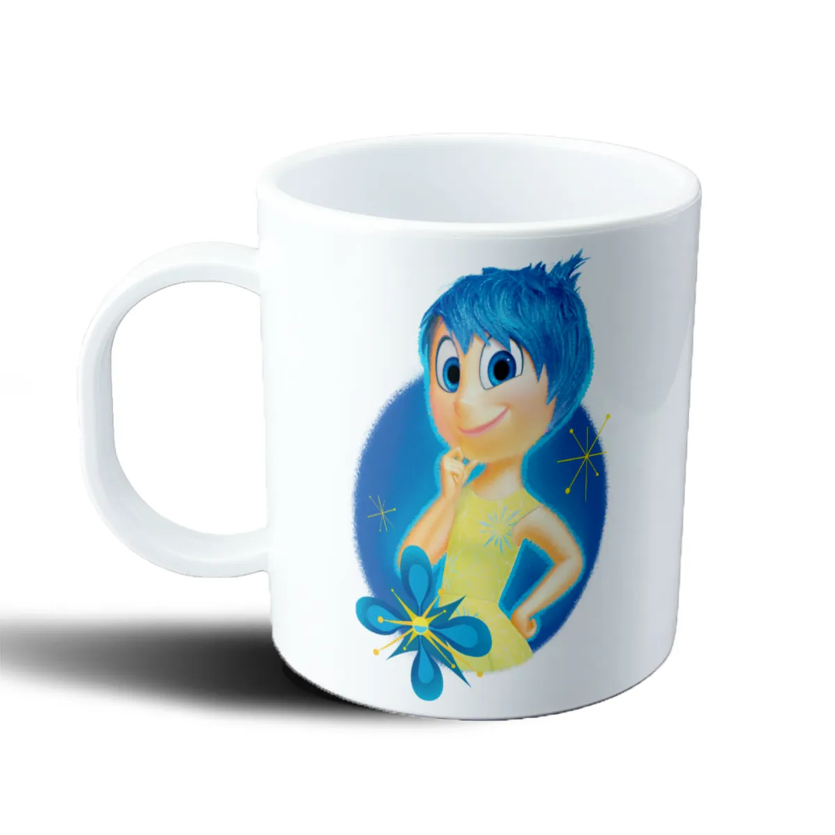 Taza de Plástico Intensamente Alegría con Vestido Amarillo - vista 2