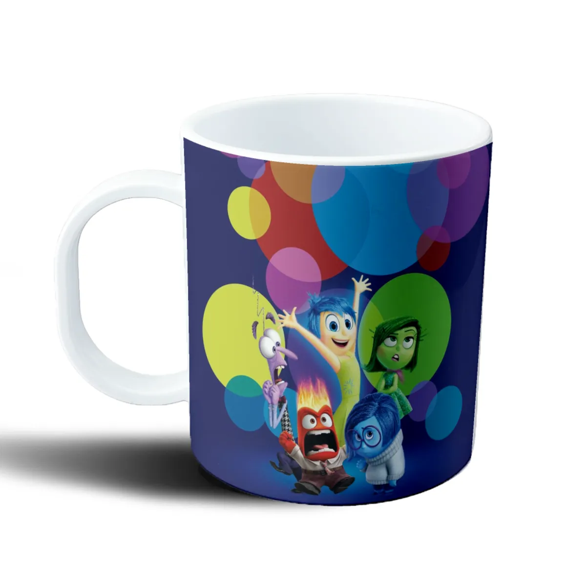 Taza de Plástico Intensamente Alegría Tristeza Ira Miedo Asco - vista 2