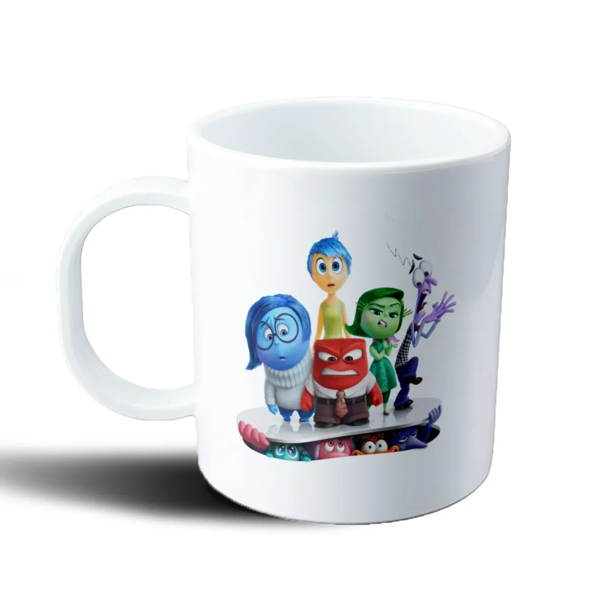 Taza de Plástico Intensamente Alegría Tristeza Ira Miedo Asco Ansiedad - vista 2