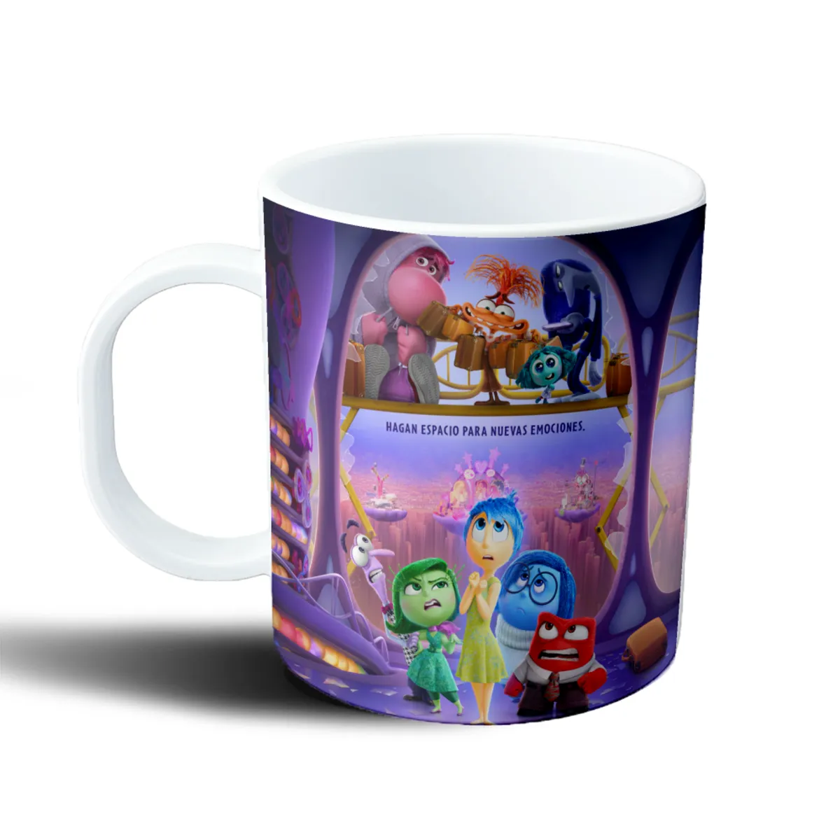 Taza de Plástico Intensamente Hagan Espacio para Nuevas Emociones - vista 2