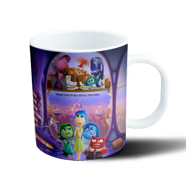 Taza de Plástico Intensamente Hagan Espacio para Nuevas Emociones