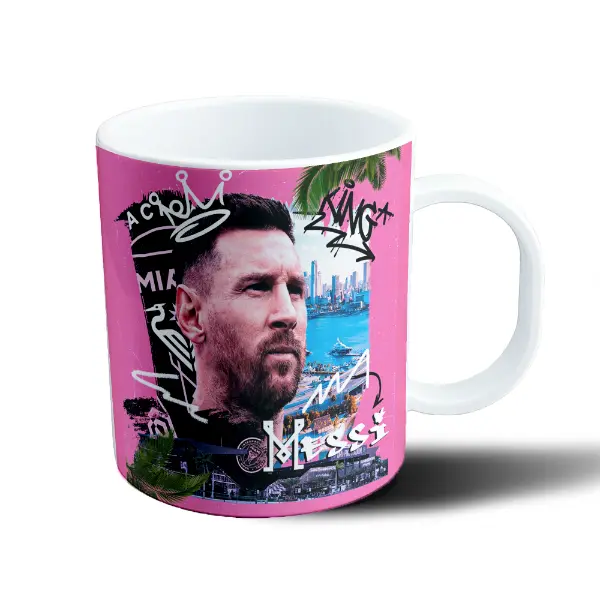 Taza de Plástico Inter Miami Messi King Miami