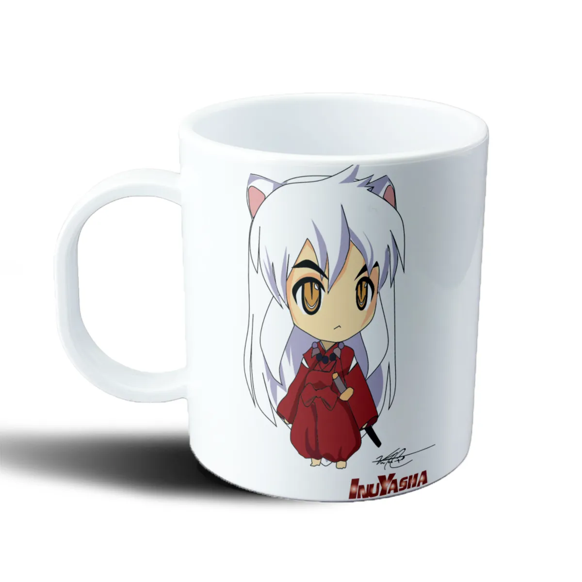 Taza de Plástico Inuyasha Chibi con Espada - vista 2