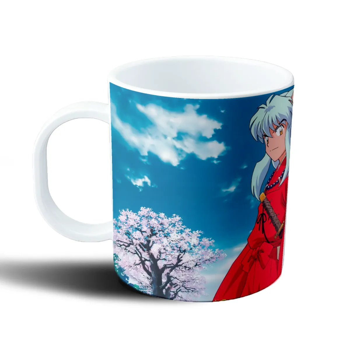 Taza de Plástico Inuyasha Kagome y Inuyasha - vista 2