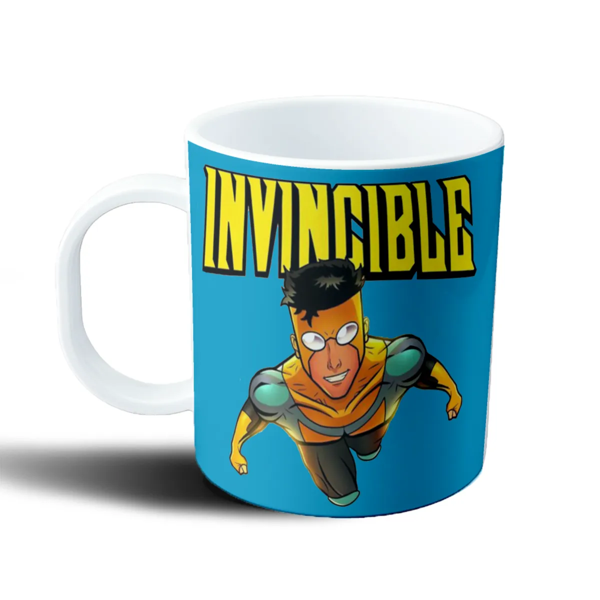 Taza de Plástico Invincible Mark Grayson Volando - vista 2