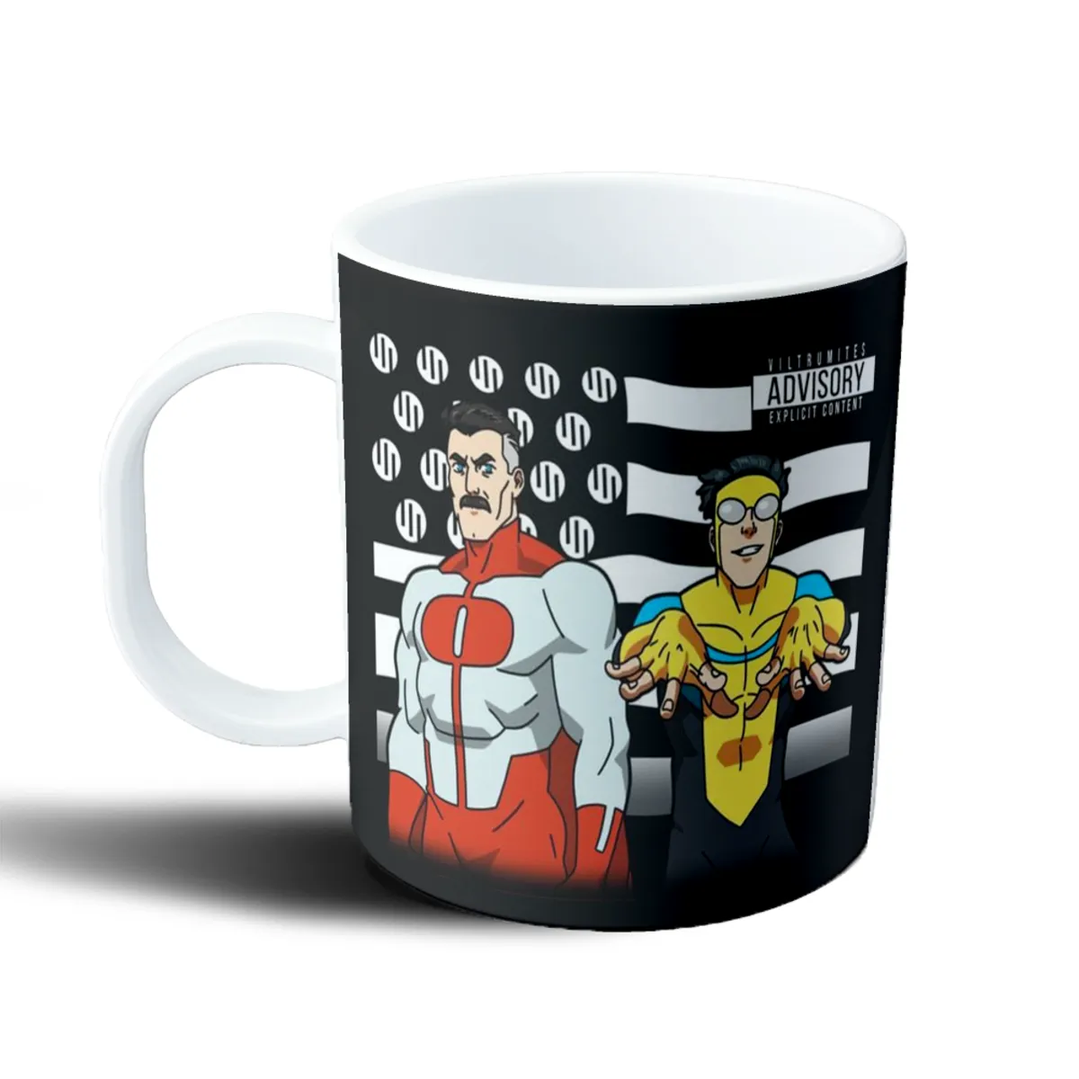 Taza de Plástico Invincible Omni-Man y Mark Grayson - vista 2