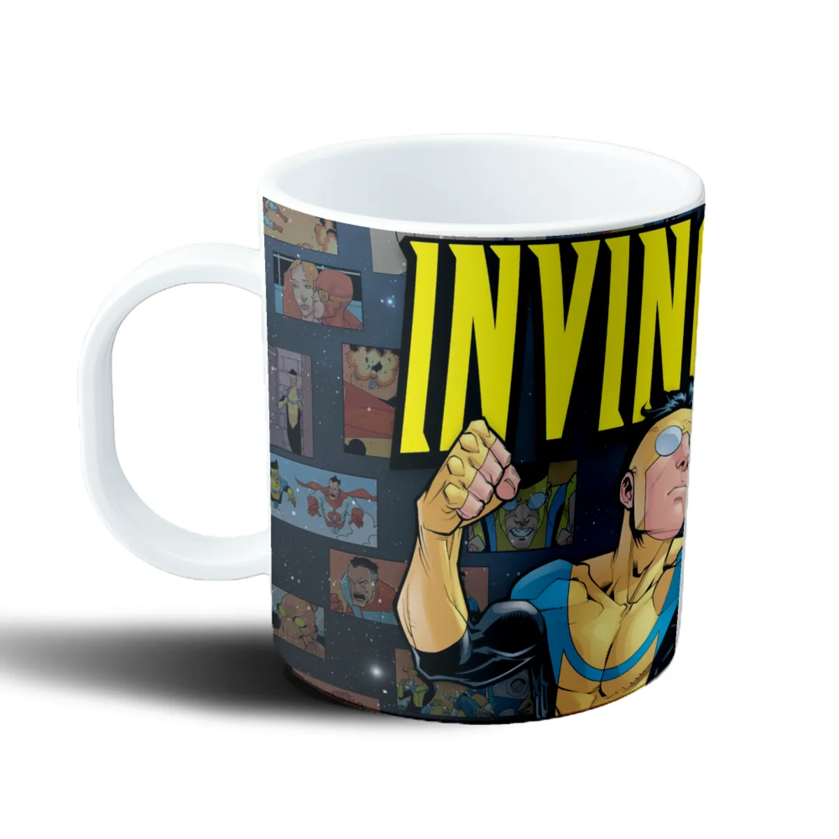 Taza de Plástico Invincible Mark Grayson con Cabeza de Pie - vista 2