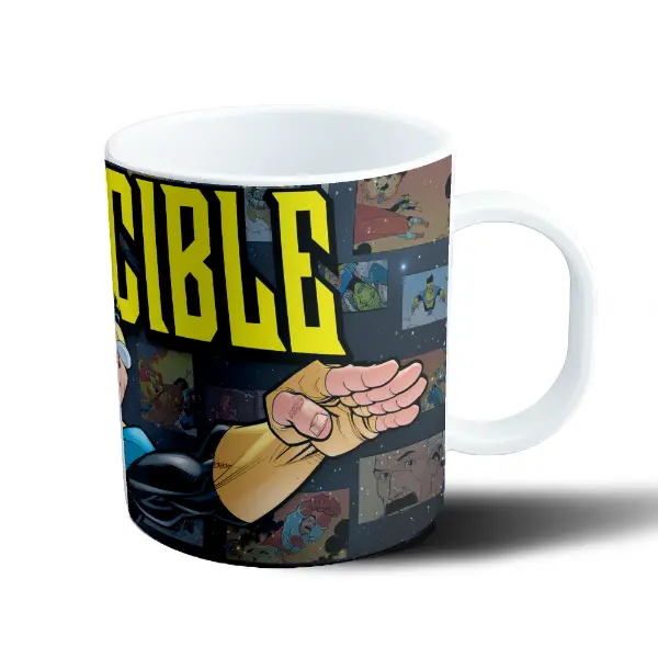 Taza de Plástico Invincible Mark Grayson con Cabeza de Pie