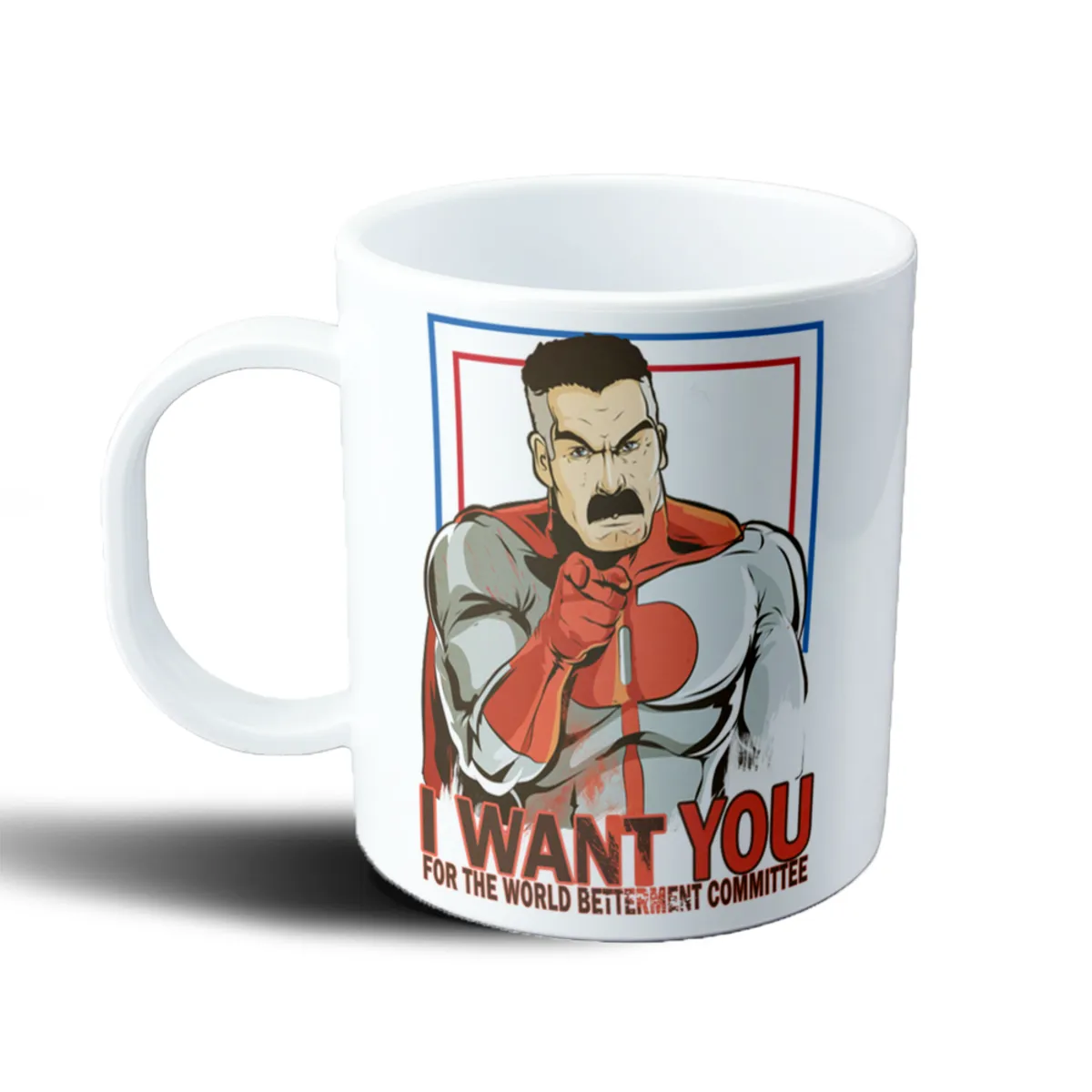 Taza de Plástico Invincible Omni-Man I Want You World Betterment - vista 2
