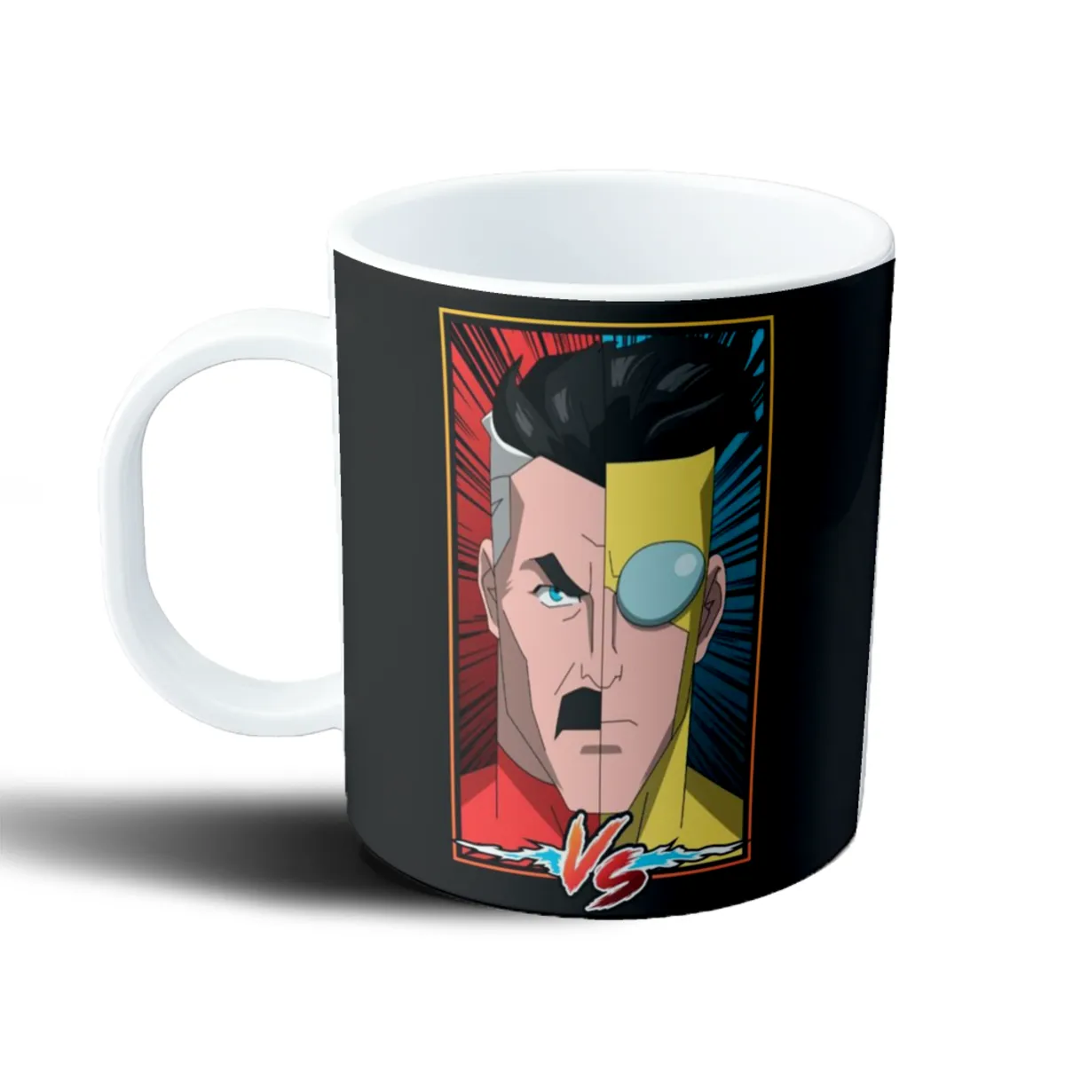 Taza de Plástico Invincible Mark Grayson vs Omni-Man - vista 2