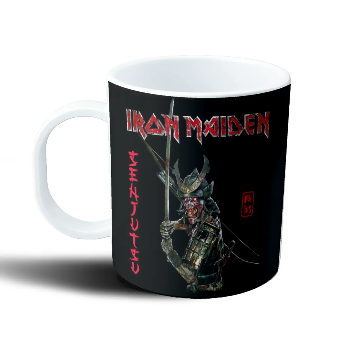 Taza de Plástico Iron Maiden Senjutsu Samurai Eddie - vista 2