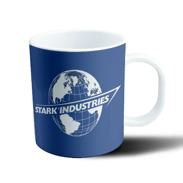 Taza de Plástico Iron Man Stark Industries Logo