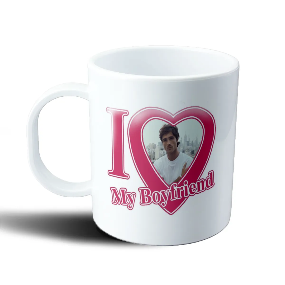 Taza de Plástico Jacob Elordi I Love My Boyfriend - vista 2