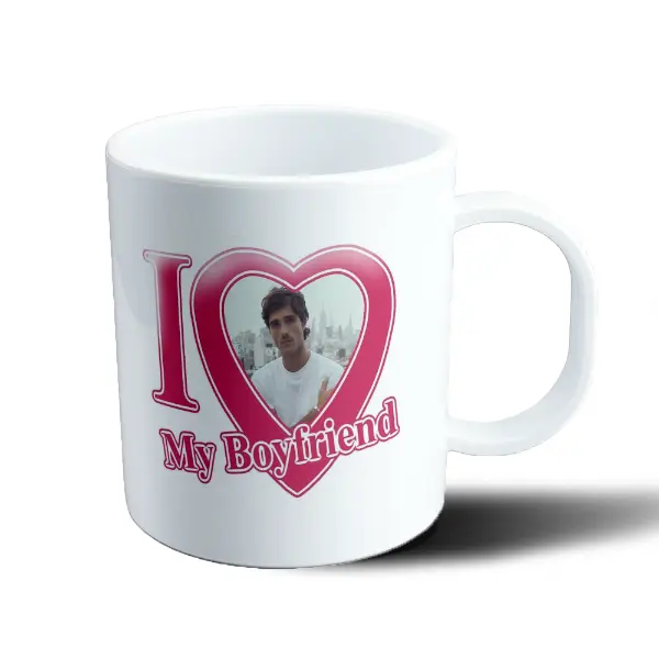 Taza de Plástico Jacob Elordi I Love My Boyfriend