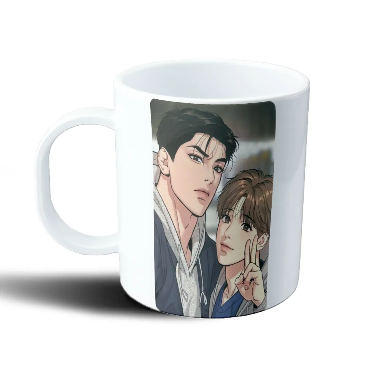 Taza de Plástico Jinx Pareja Selfie - vista 2