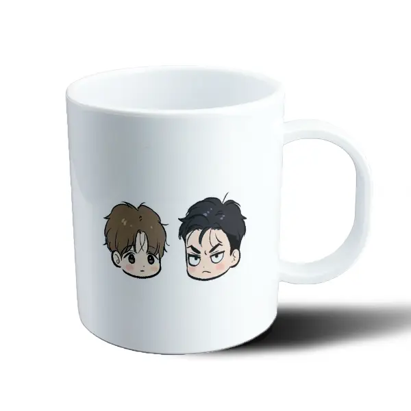 Taza de Plástico Jinx Dos Personajes Chibi