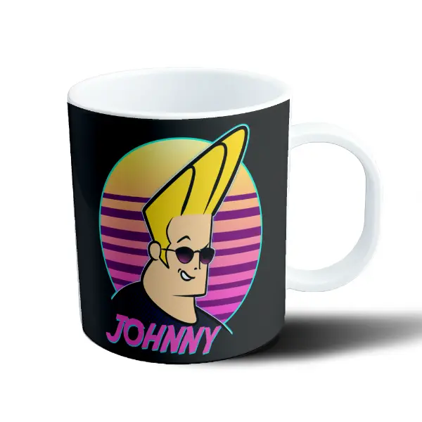 Taza de Plástico Johnny Bravo Thor Rayo
