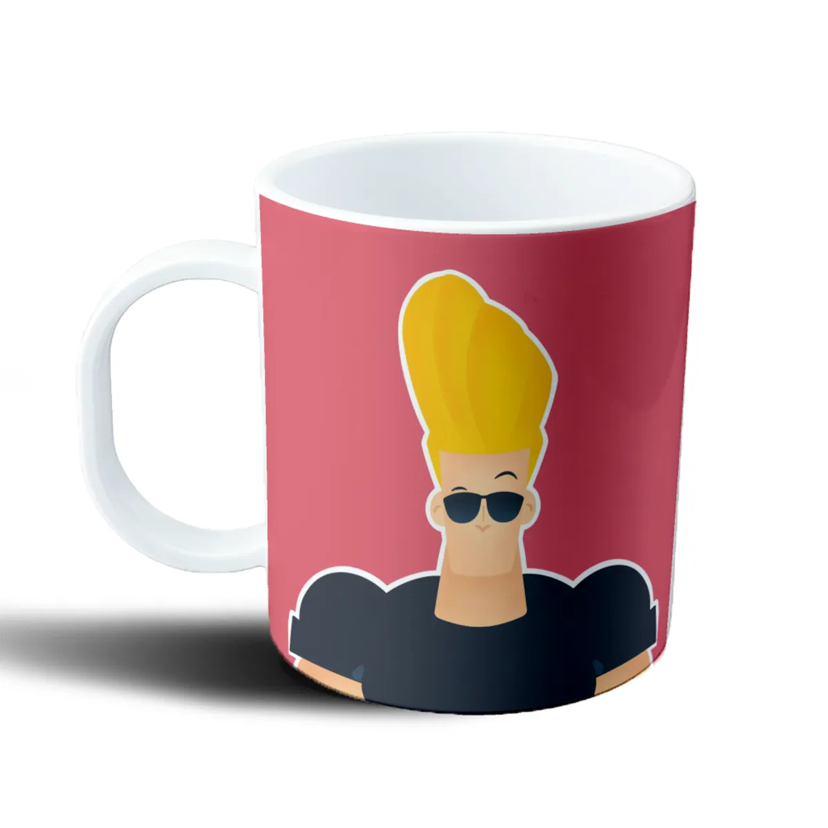 Taza de Plástico Johnny Bravo Estilo Clásico - vista 2