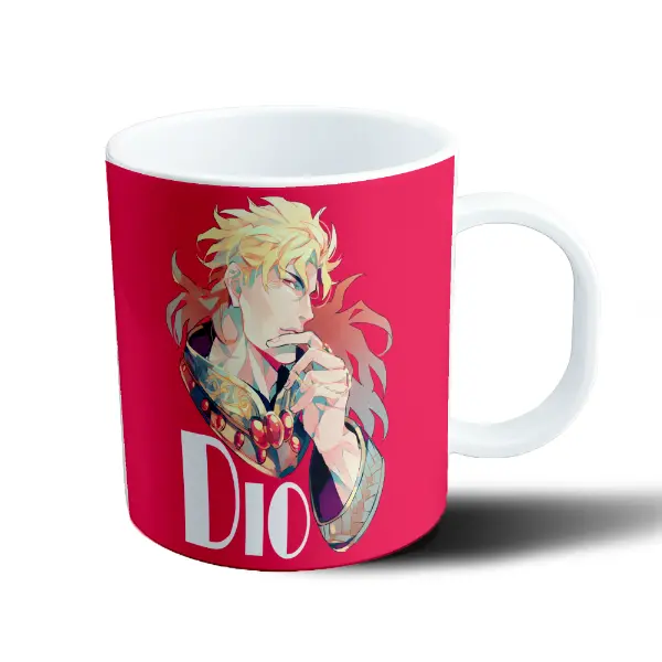 Taza de Plástico JoJo Bizarre Adventure Dio Brando