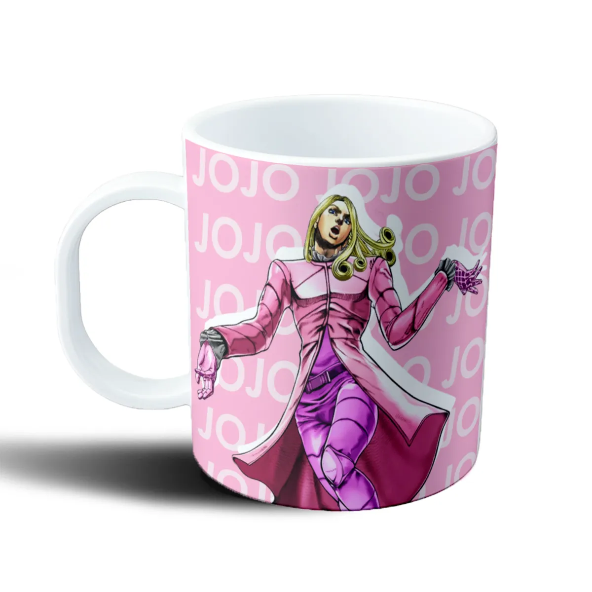 Taza de Plástico JoJo Bizarre Adventure Funny Valentine Rosa - vista 2
