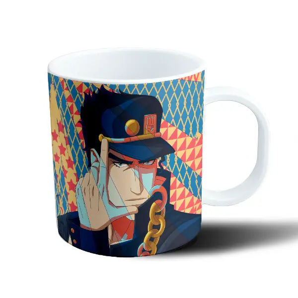 Taza de Plástico JoJo Bizarre Adventure Jotaro Kujo