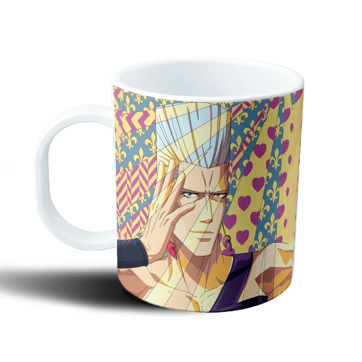 Taza de Plástico JoJo Bizarre Polnareff - vista 2
