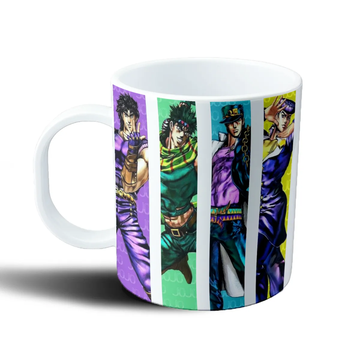 Taza de Plástico JoJo Bizarre Jolyne y Johnny Joestar - vista 2