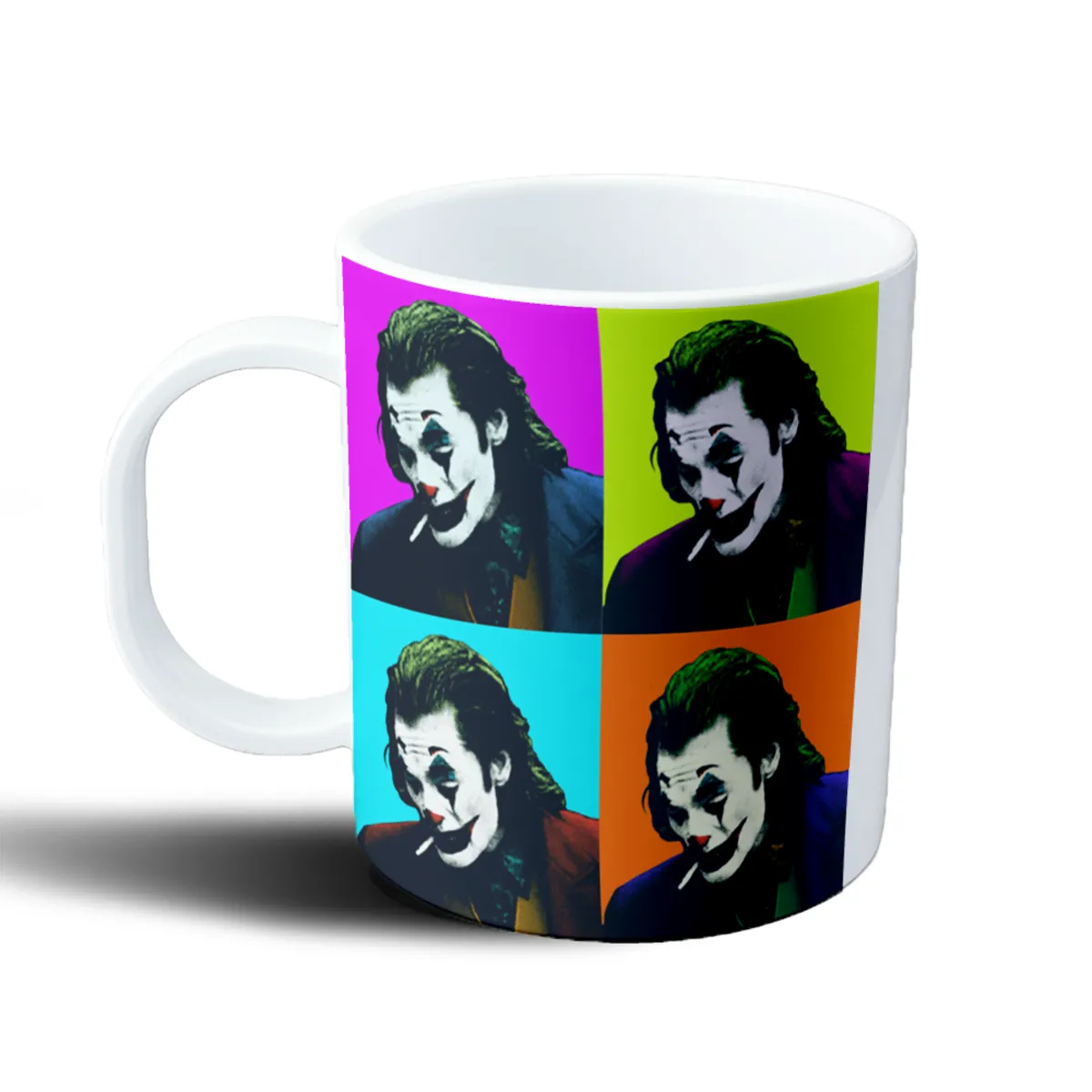 Taza de Plástico Joker Pop Art Cigarrillo - vista 2