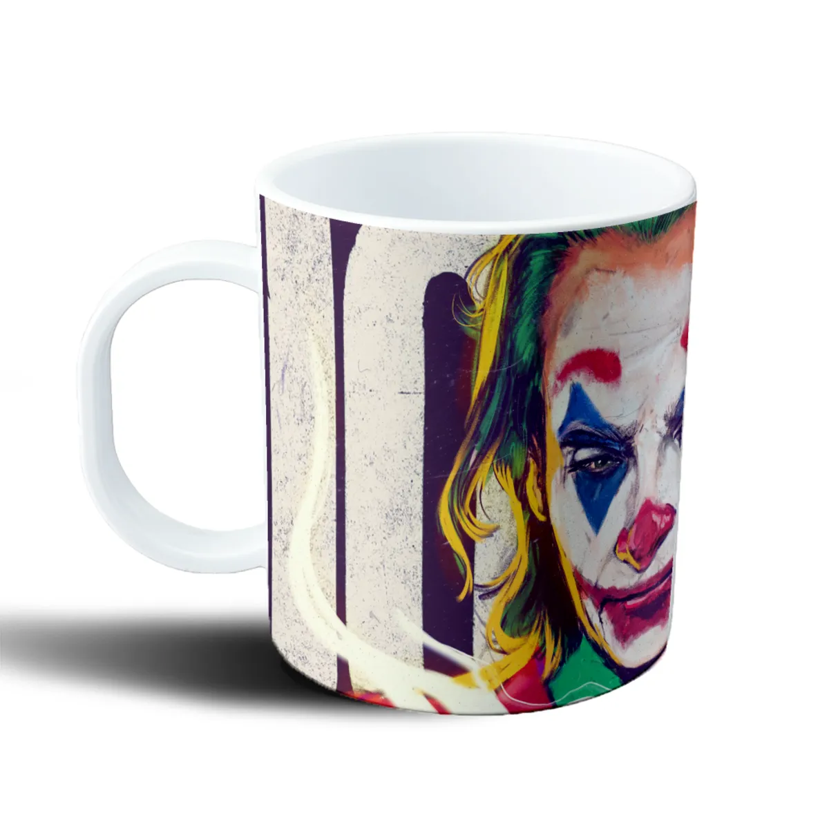 Taza de Plástico Joker Arte Pop Colores - vista 2