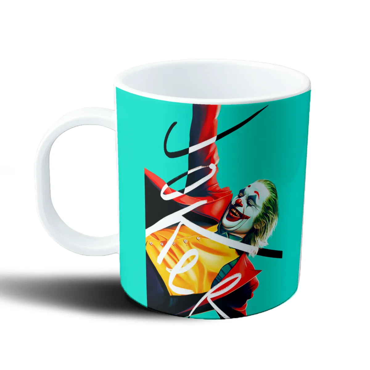 Taza de Plástico Joker Payaso Sonriente Verde - vista 2