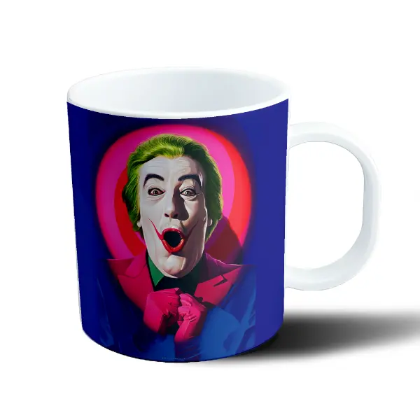 Taza de Plástico Joker Batman 1966 Risa