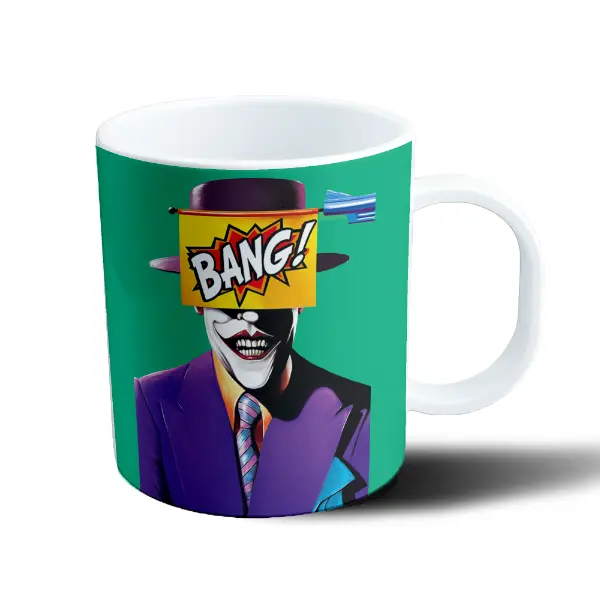 Taza de Plástico Joker Bang Pop Art