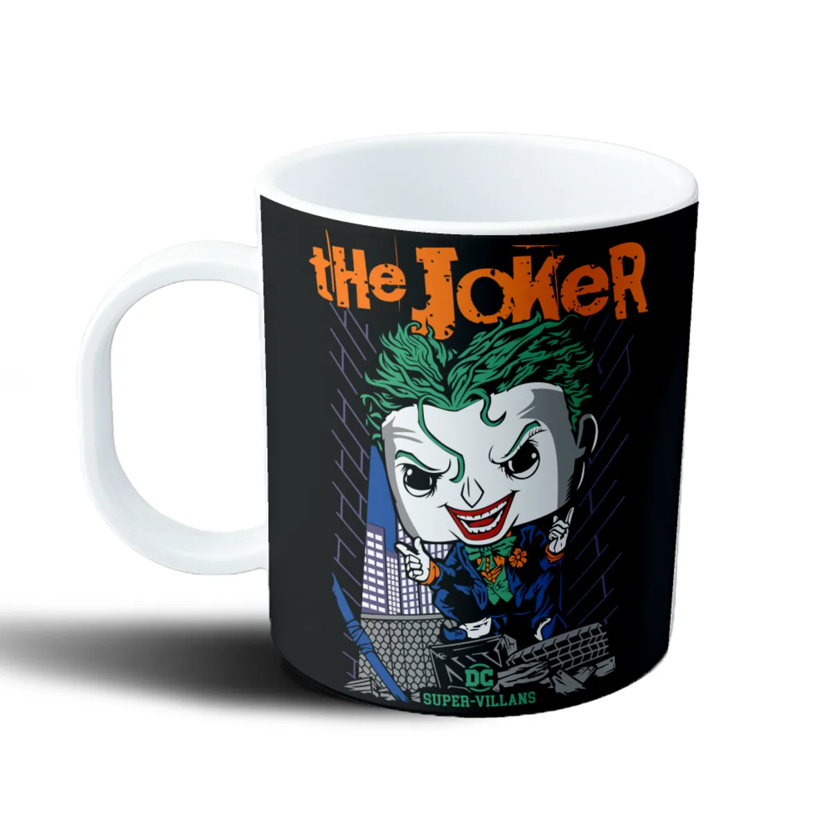 Taza de Plástico Joker Super-Villanos DC Estilo Funko - vista 2