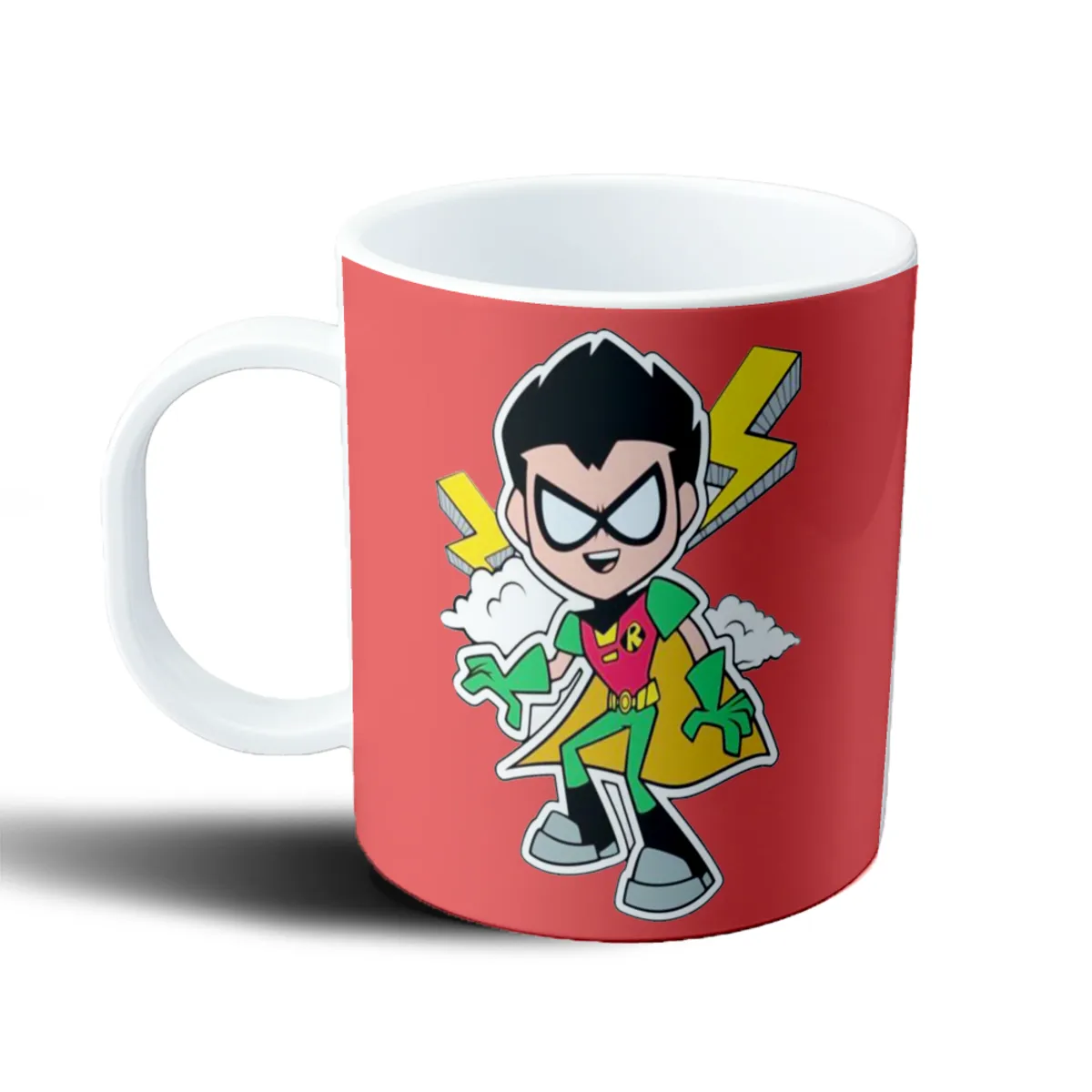Taza de Plástico Jovenes Titanes Robin - vista 2
