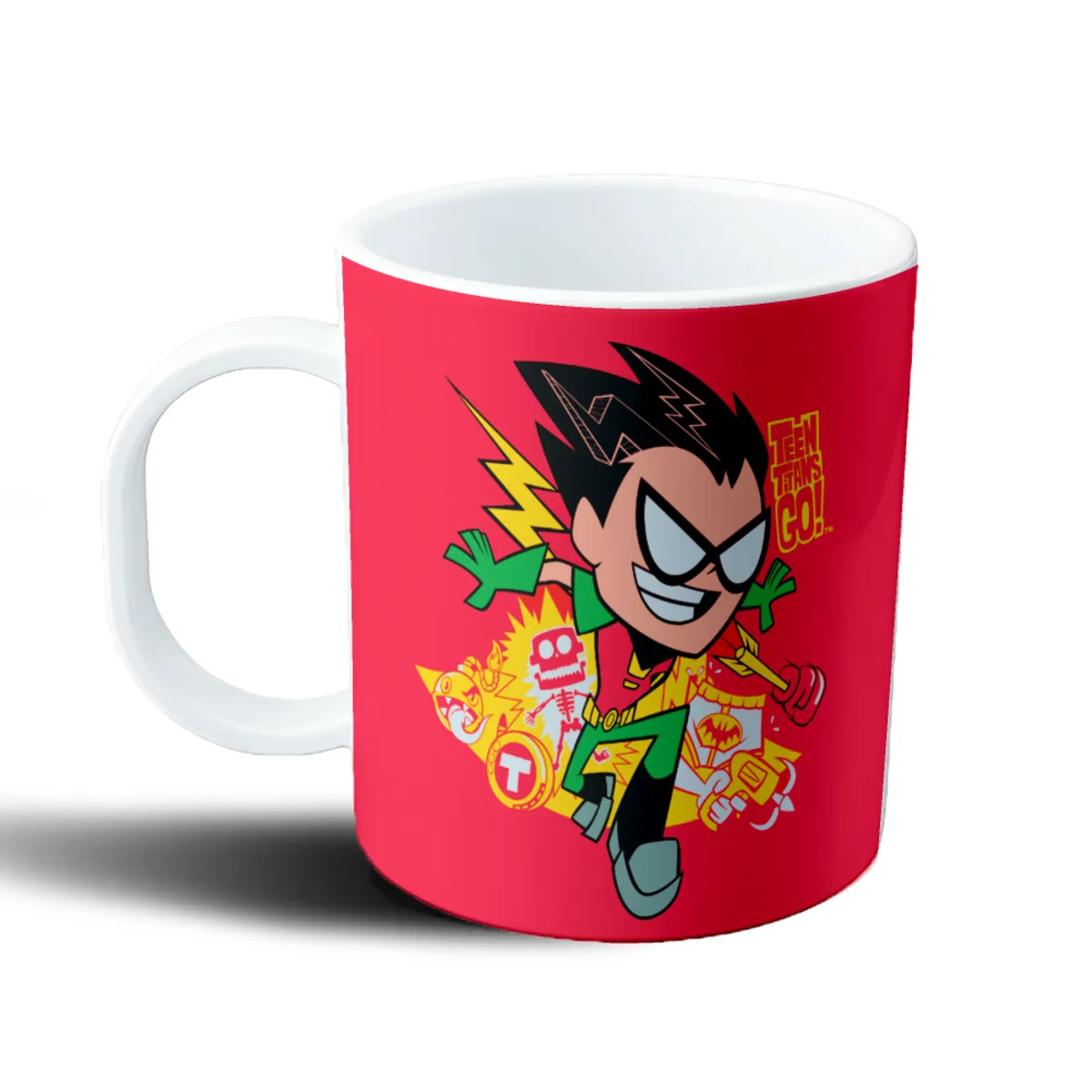 Taza de Plástico Jovenes Titanes Robin Go - vista 2