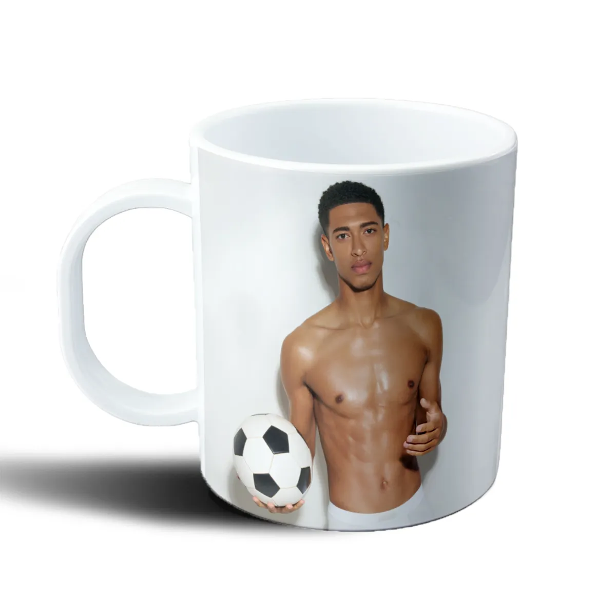 Taza de Plástico Jude Bellingham con Pelota de Fútbol - vista 2